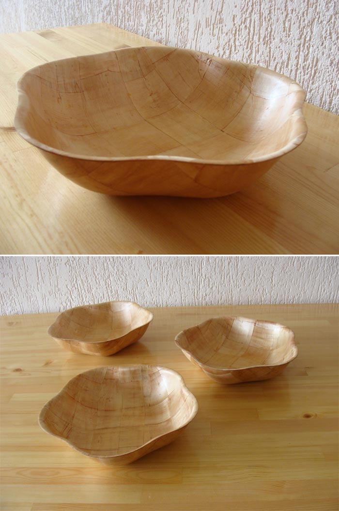 деревянная тарелка, тарелка Восточный путь, посуда из дерева