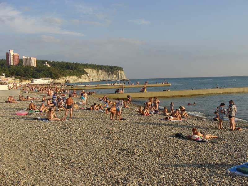 пляж Дивноморска